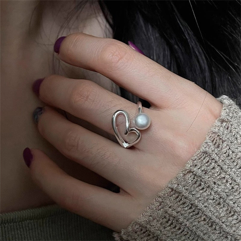 925 Sterling Silver Simple Bracelet Non-fading All-matching Little Finger Ring