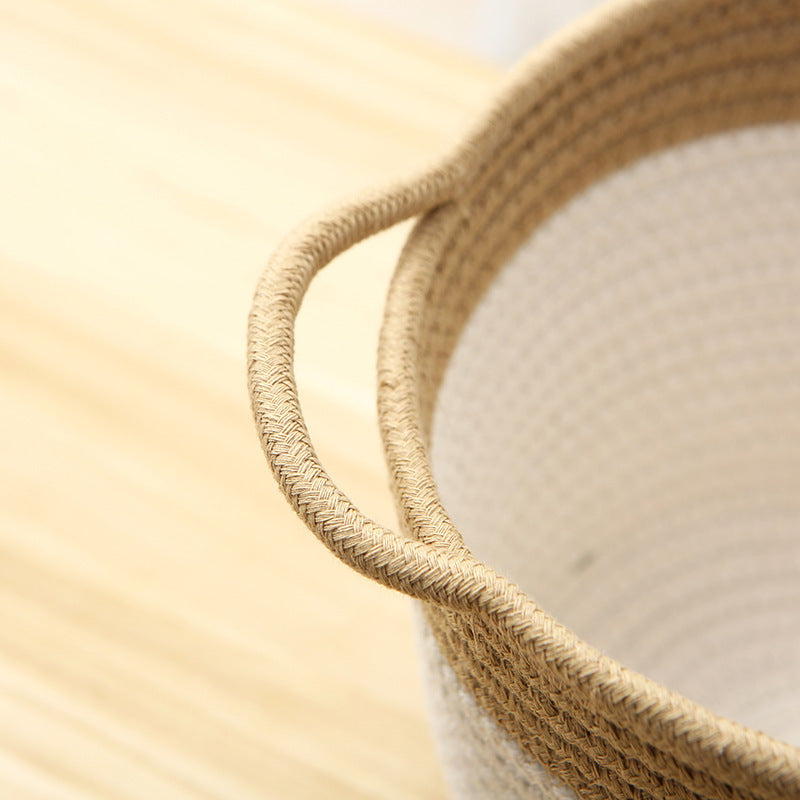Creative Cotton Rope Art Bucket
