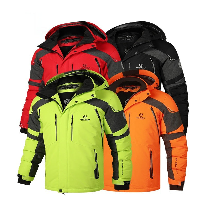 Men's Casual Thermal Removable Outdoor Cotton Clothes