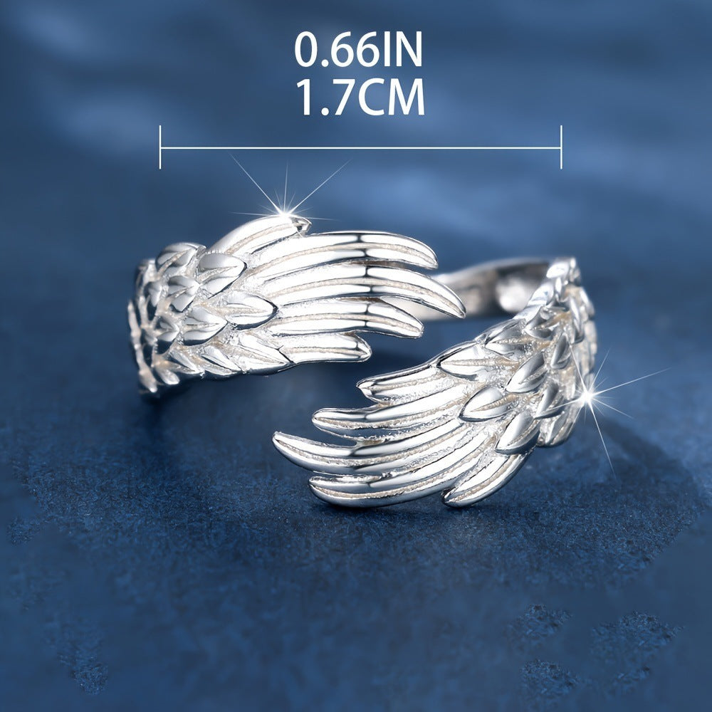 Angel Wings Opening Fashion Personalized Ring