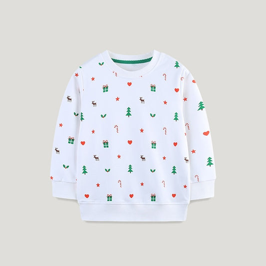 Christmas Fashion Printed Children's Sweatshirt