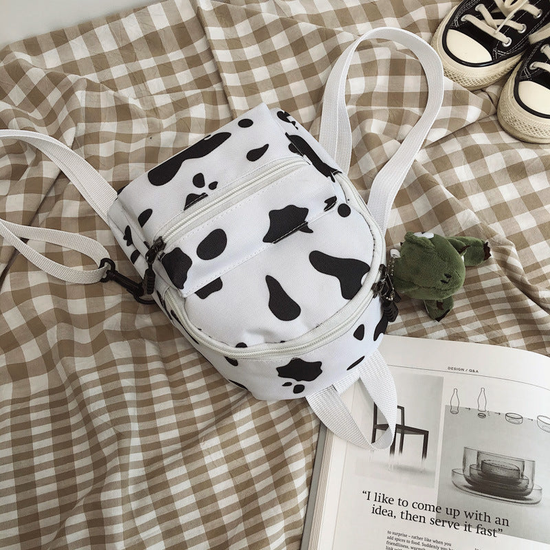 Cow Pattern Backpack