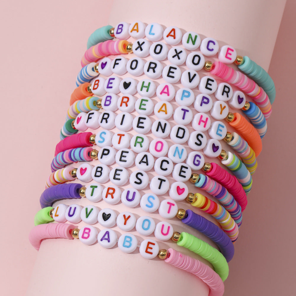 Children's High-grade Polymer Clay Bracelet