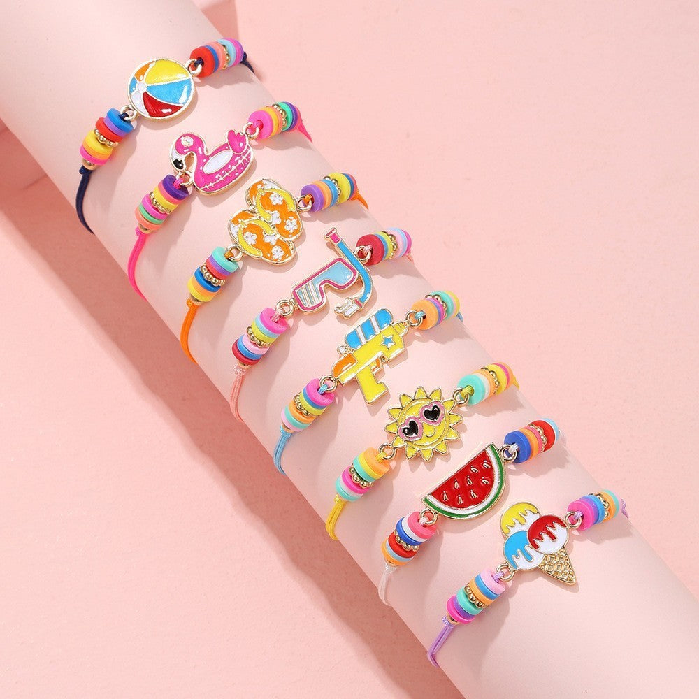 Children's High-grade Polymer Clay Bracelet