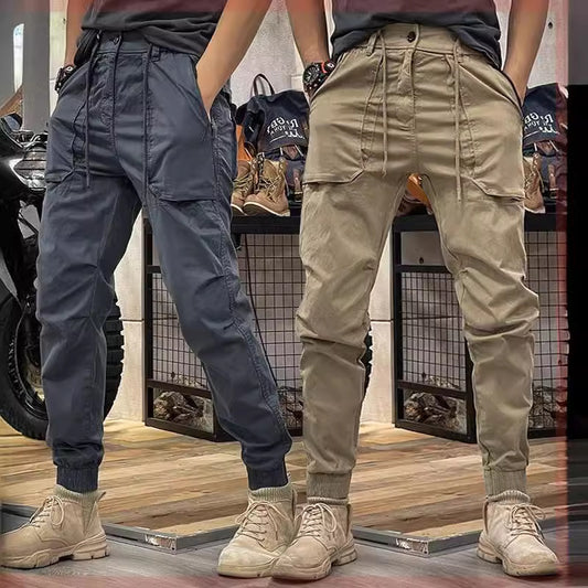 Spring, Autumn And Winter Japanese-style Retro Overalls Men And Women