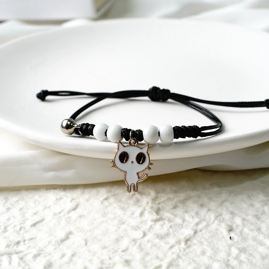 Bunny Radish Mori Style Couple Girlfriends Bracelet For Women