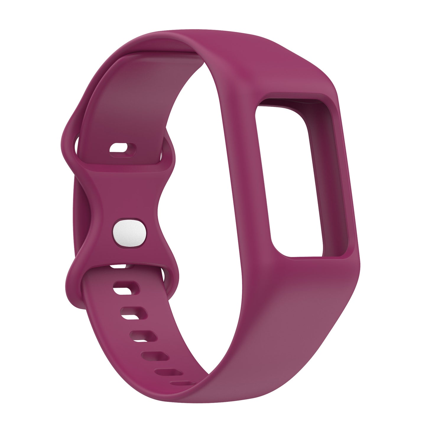 All-match Solid Color Simple One-piece Silicone Strap
