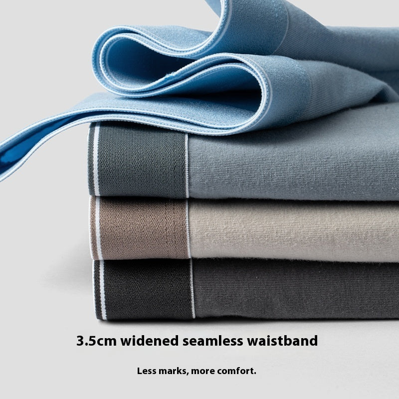 Men's Cotton Lengthened Sports Wear-resistant Underwear