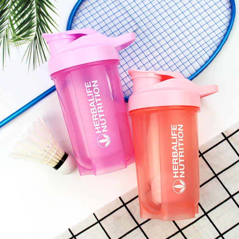 500ML Protein Powder Shake Cup Fitness Sports Water Cup