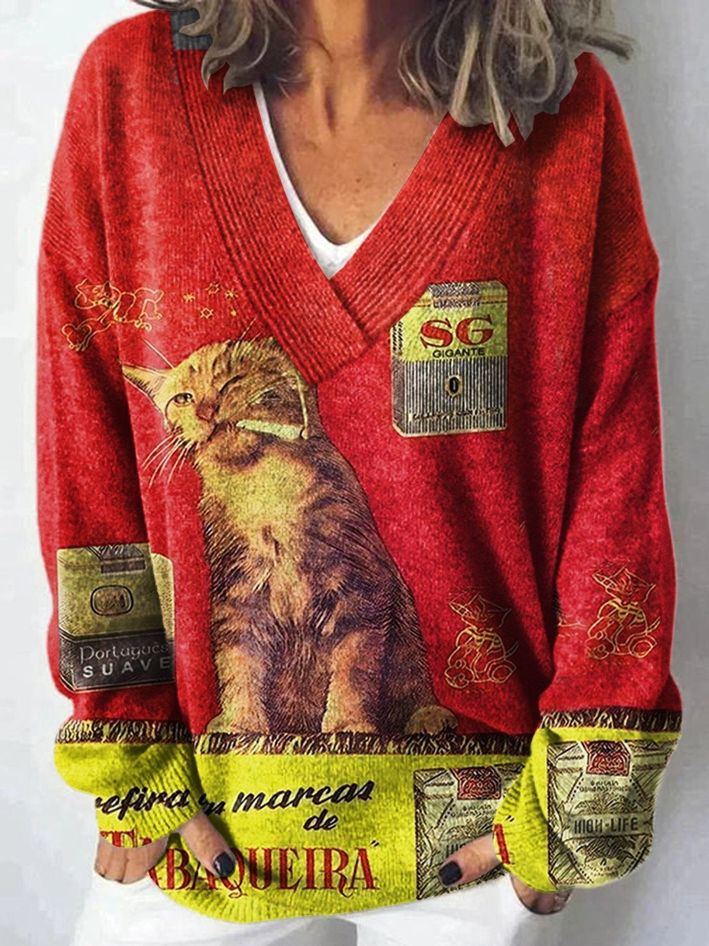 Loose And Lazy Style Soft Glutinous Pullover Women's Top