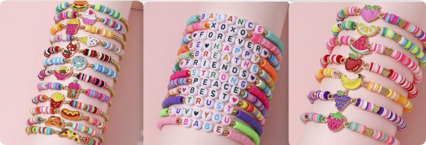 Children's High-grade Polymer Clay Bracelet