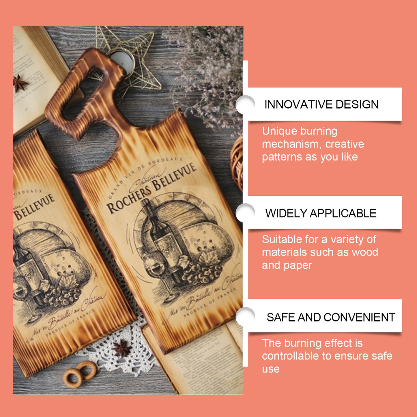 Marking Art Wood Pyrography Marker Pen