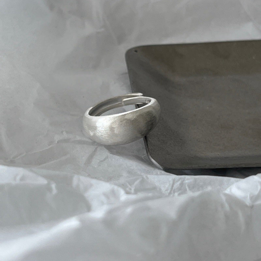 925 Sterling Silver Simple Bracelet Non-fading All-matching Little Finger Ring