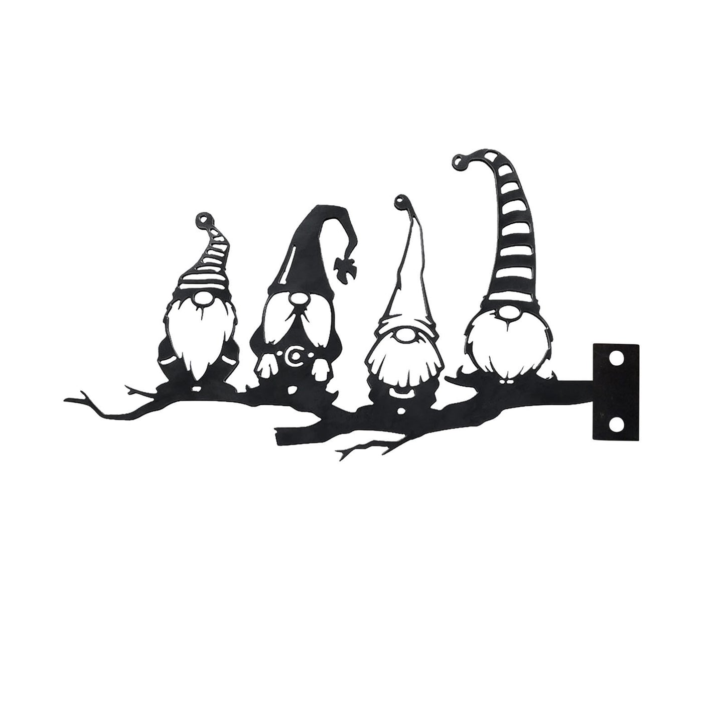 Dwarf Metal Garden Decoration Art Deco Art Silhouette