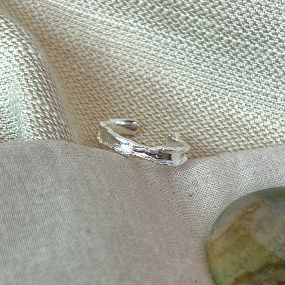 925 Sterling Silver Simple Bracelet Non-fading All-matching Little Finger Ring