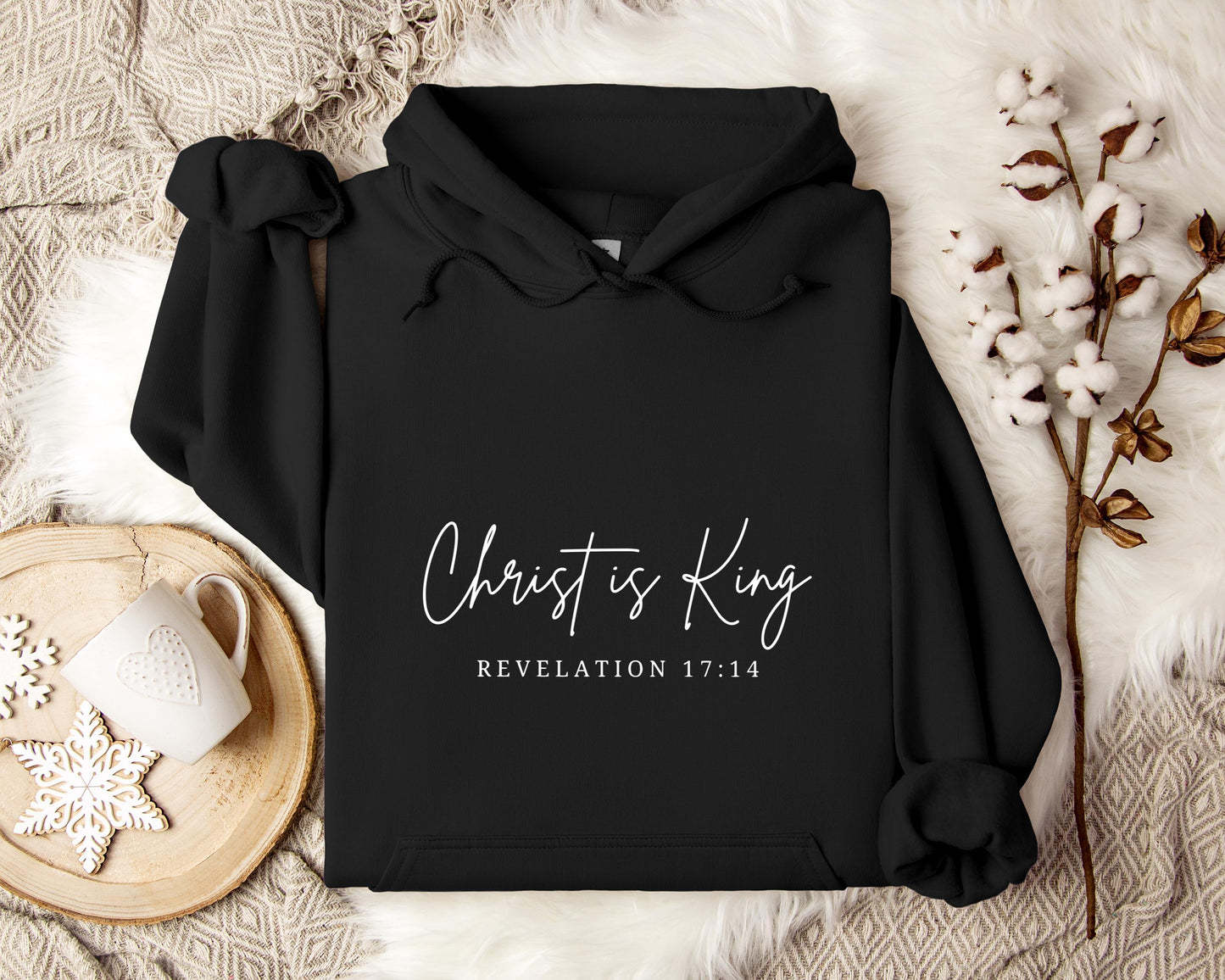 All-matching Hooded Solid Color Printing Sweater