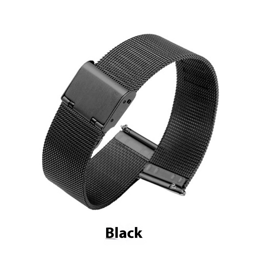 Milani Silk Woven Stainless Steel Watch Band