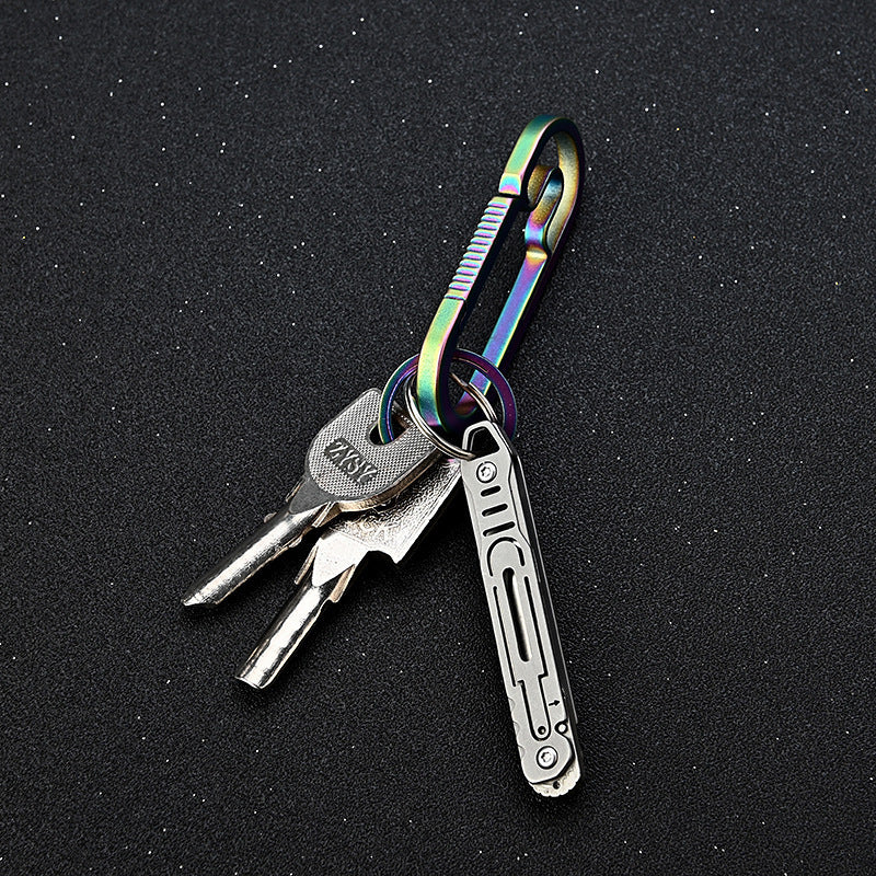 Stainless Steel Art Knife Portable Keychain