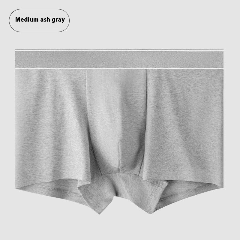 95 Cotton Antibacterial Crotch Boxer Breathable Men's Underwear