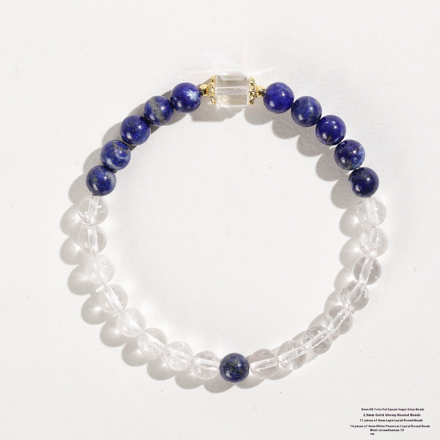 Natural Green Gold Stone Bracelet Women's Light Luxury Minority Exquisite