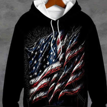 Men's Long Sleeve Printed Casual Sweatshirt