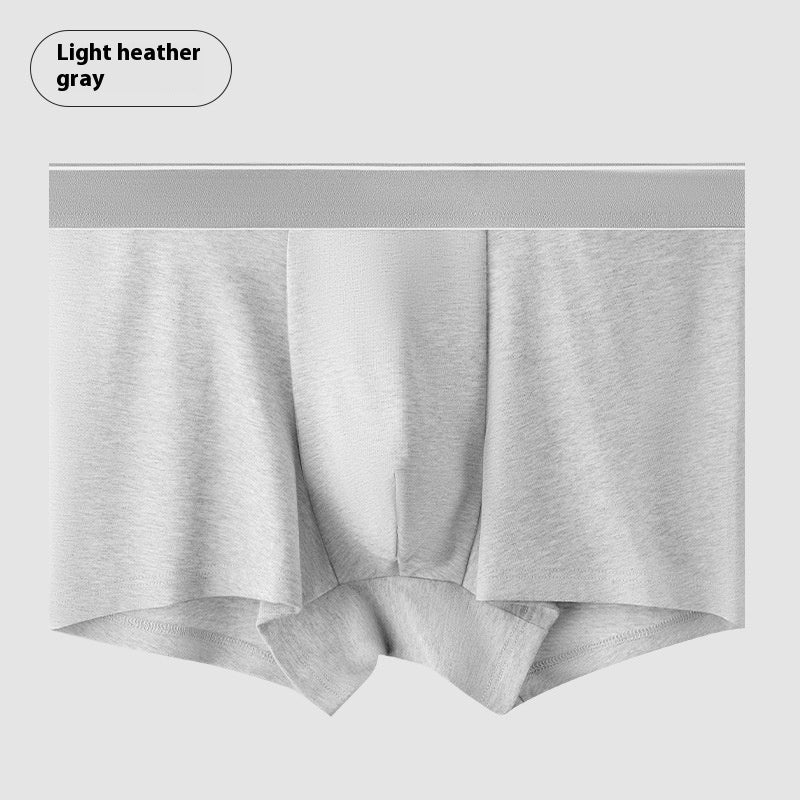 95 Cotton Antibacterial Crotch Boxer Breathable Men's Underwear