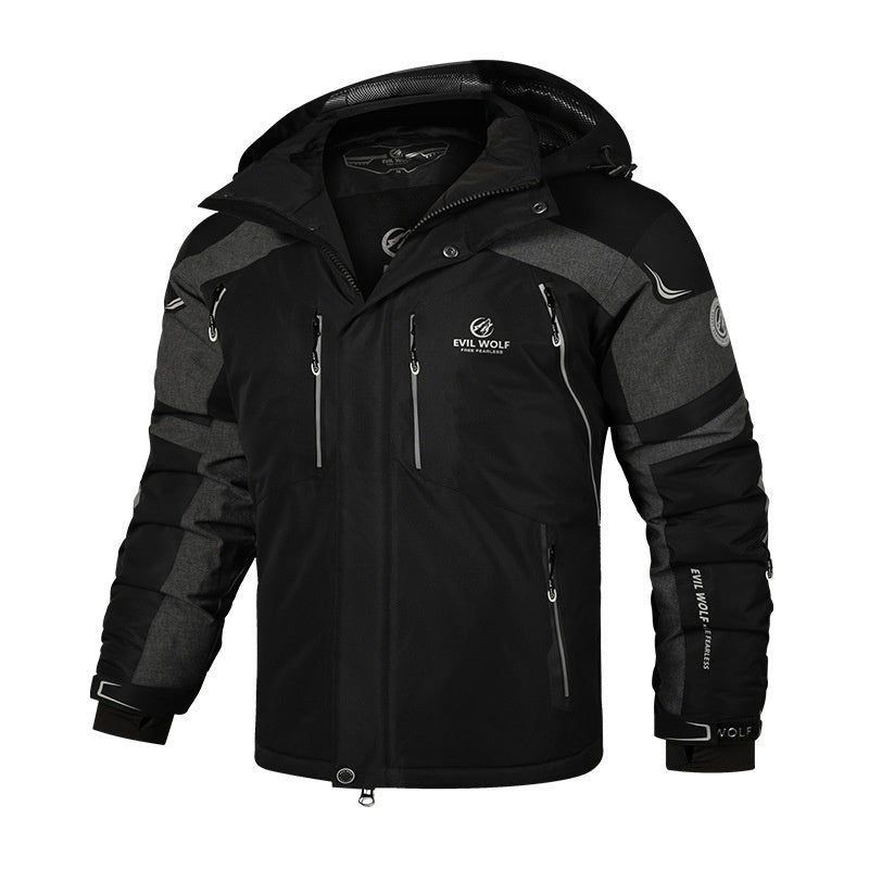 Men's Casual Thermal Removable Outdoor Cotton Clothes