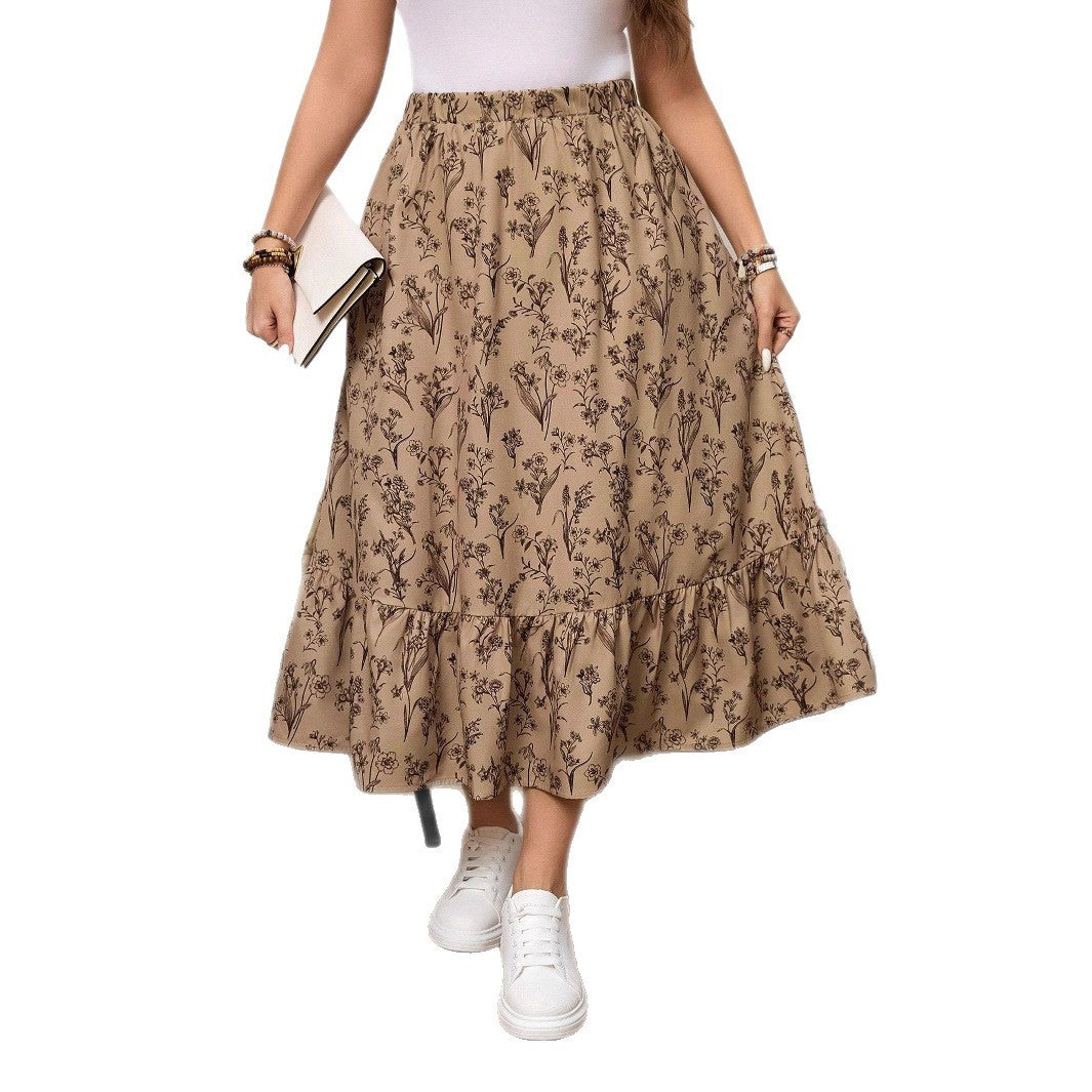 Retro Loose Casual Women's Dress