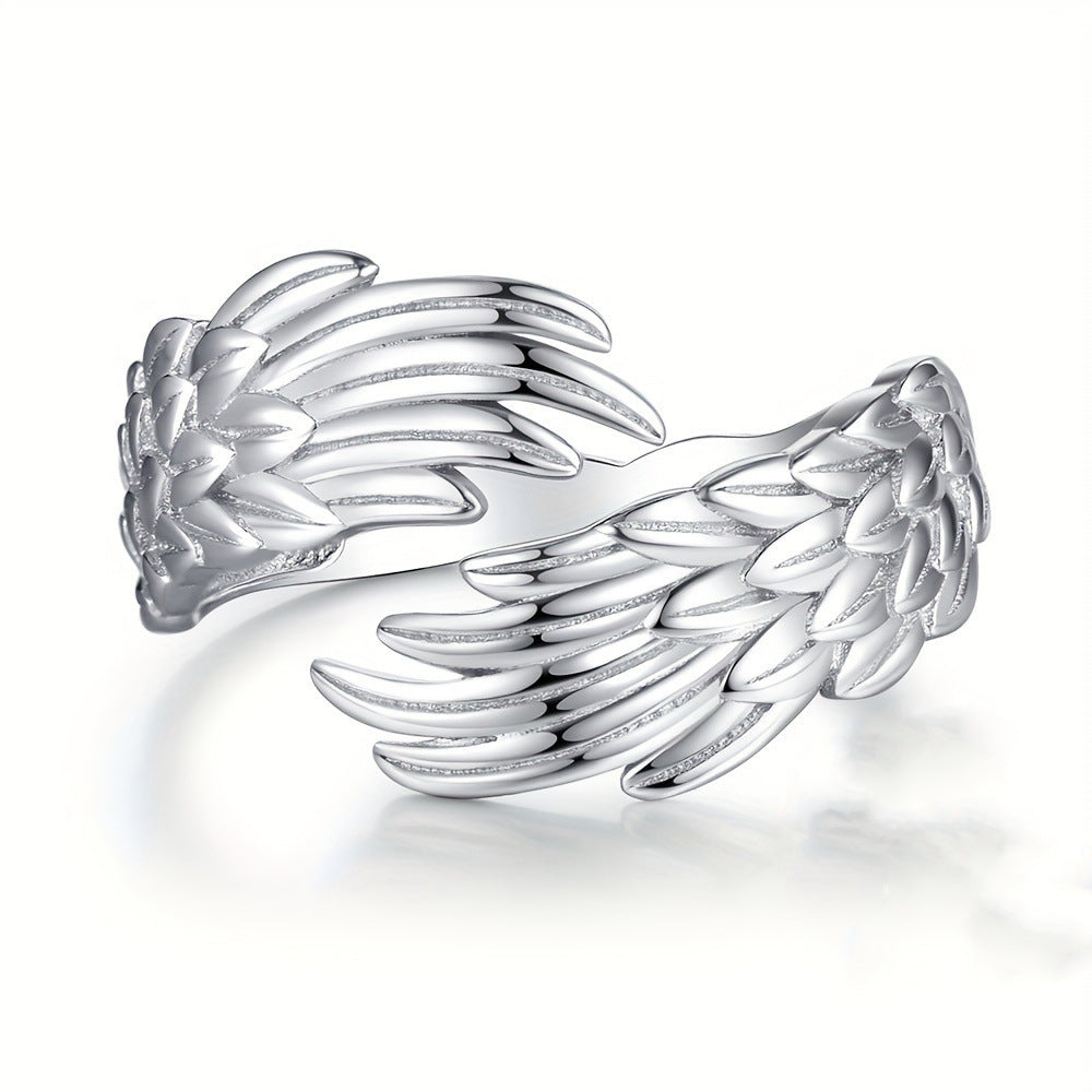 Angel Wings Opening Fashion Personalized Ring