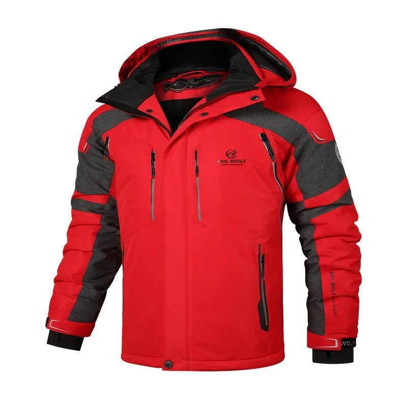 Men's Casual Thermal Removable Outdoor Cotton Clothes