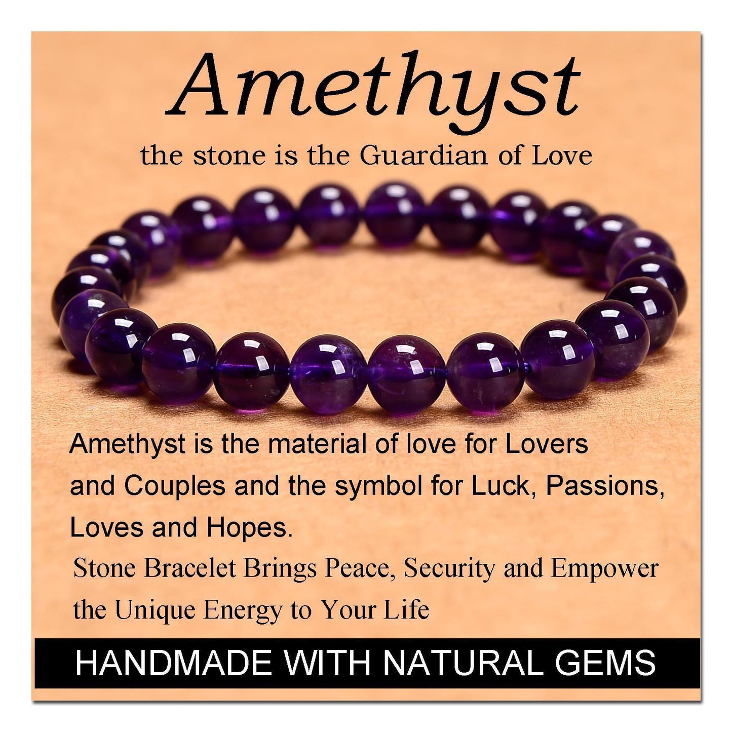 Single Circle Elastic String Green Chalcedony Bracelet