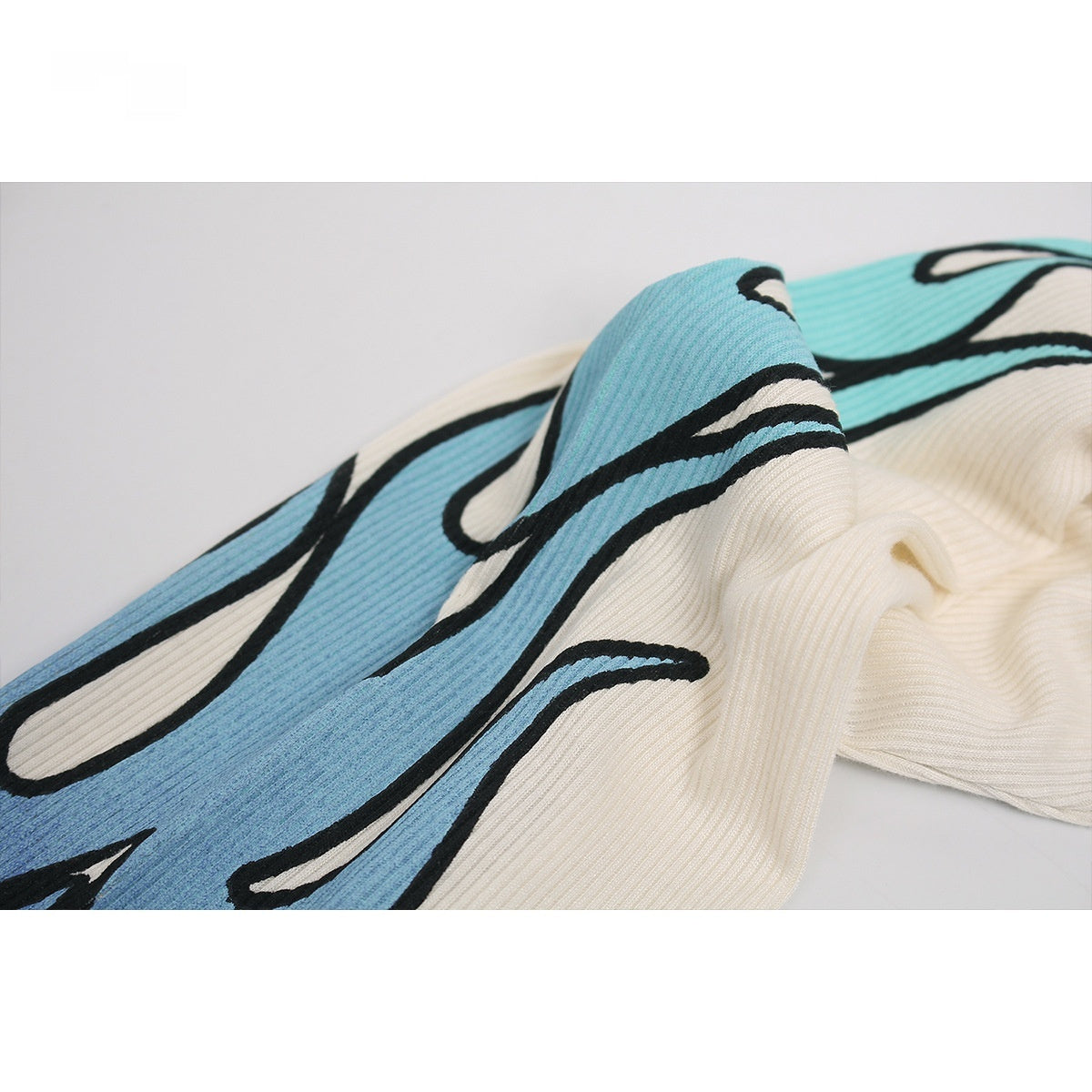 Men's Flame Print Fashion Personalized T-shirt