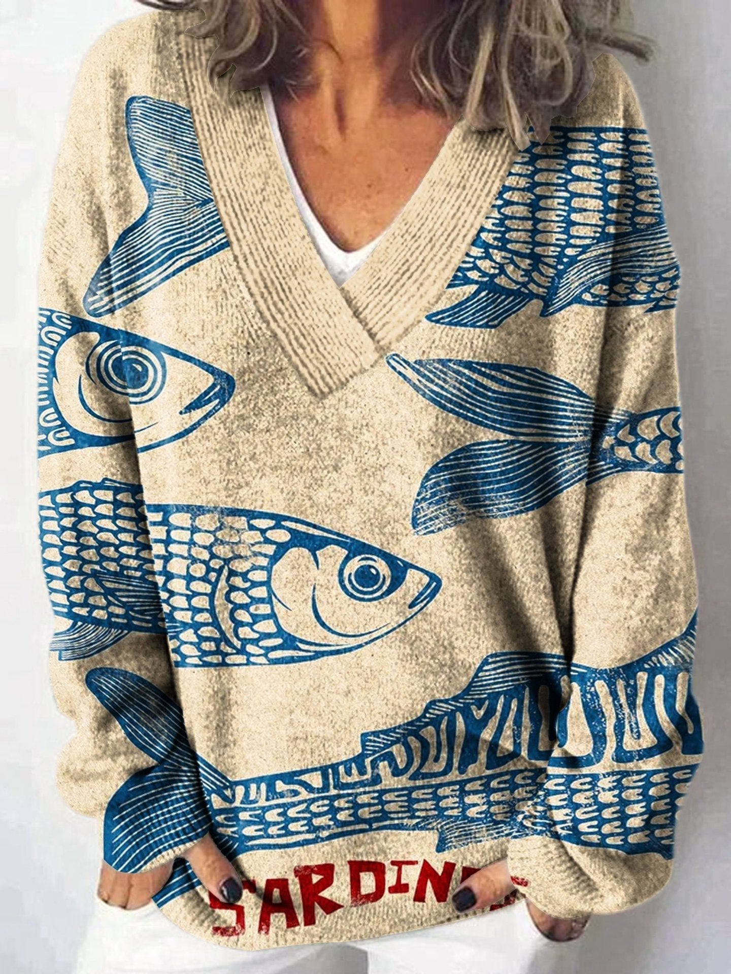 Loose And Lazy Style Soft Glutinous Pullover Women's Top