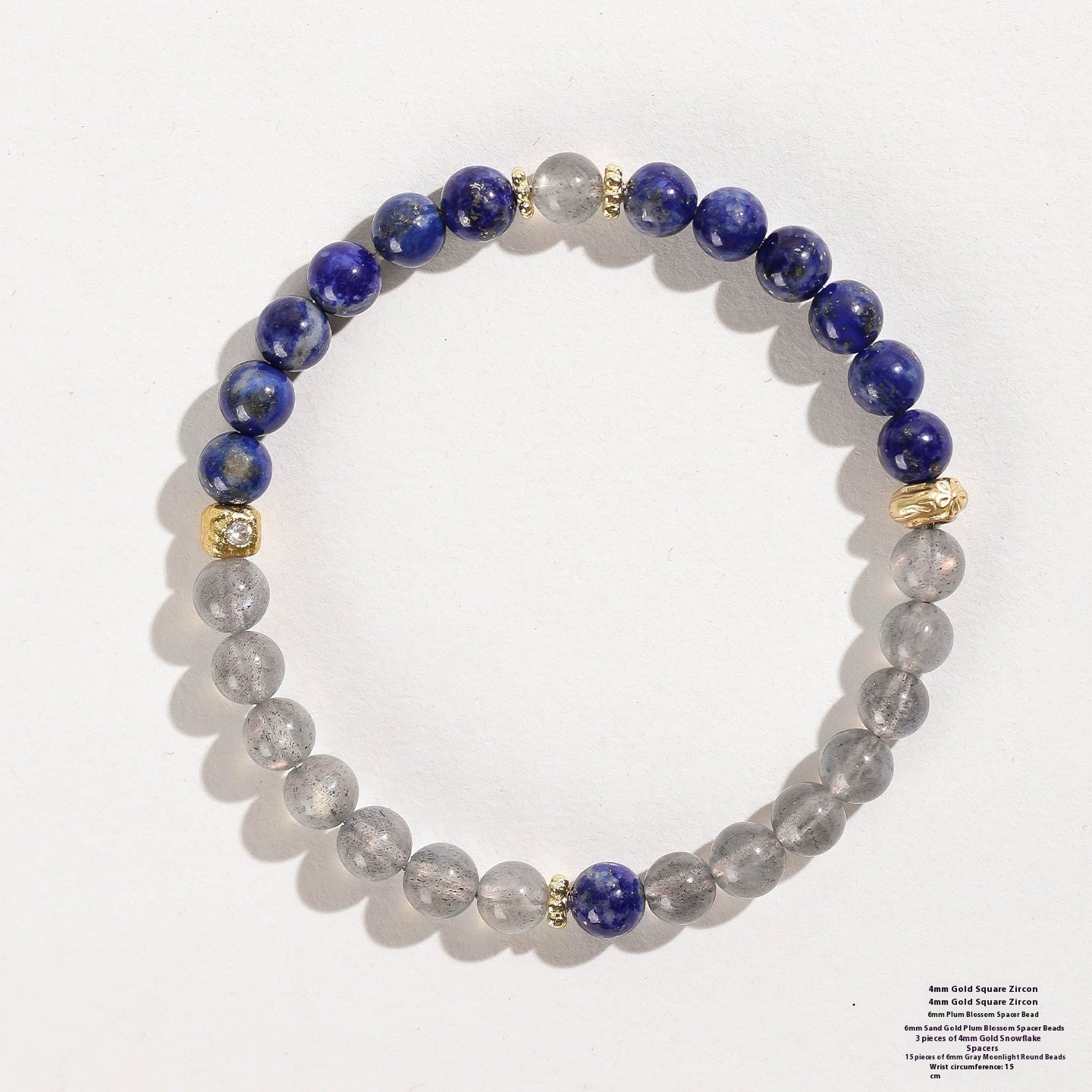 Natural Green Gold Stone Bracelet Women's Light Luxury Minority Exquisite