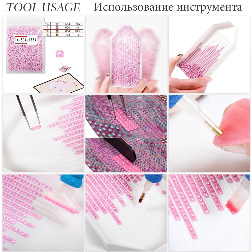 3D DIY Full Diamond Square Diamond Embroidery Christmas Snowman Diamond Painting Art Rhinestone Handmade Gift