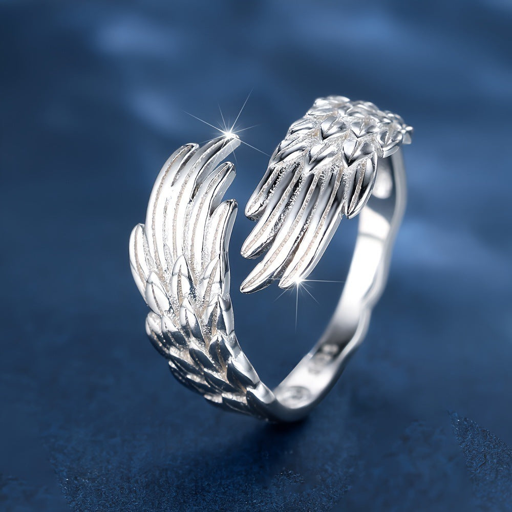 Angel Wings Opening Fashion Personalized Ring