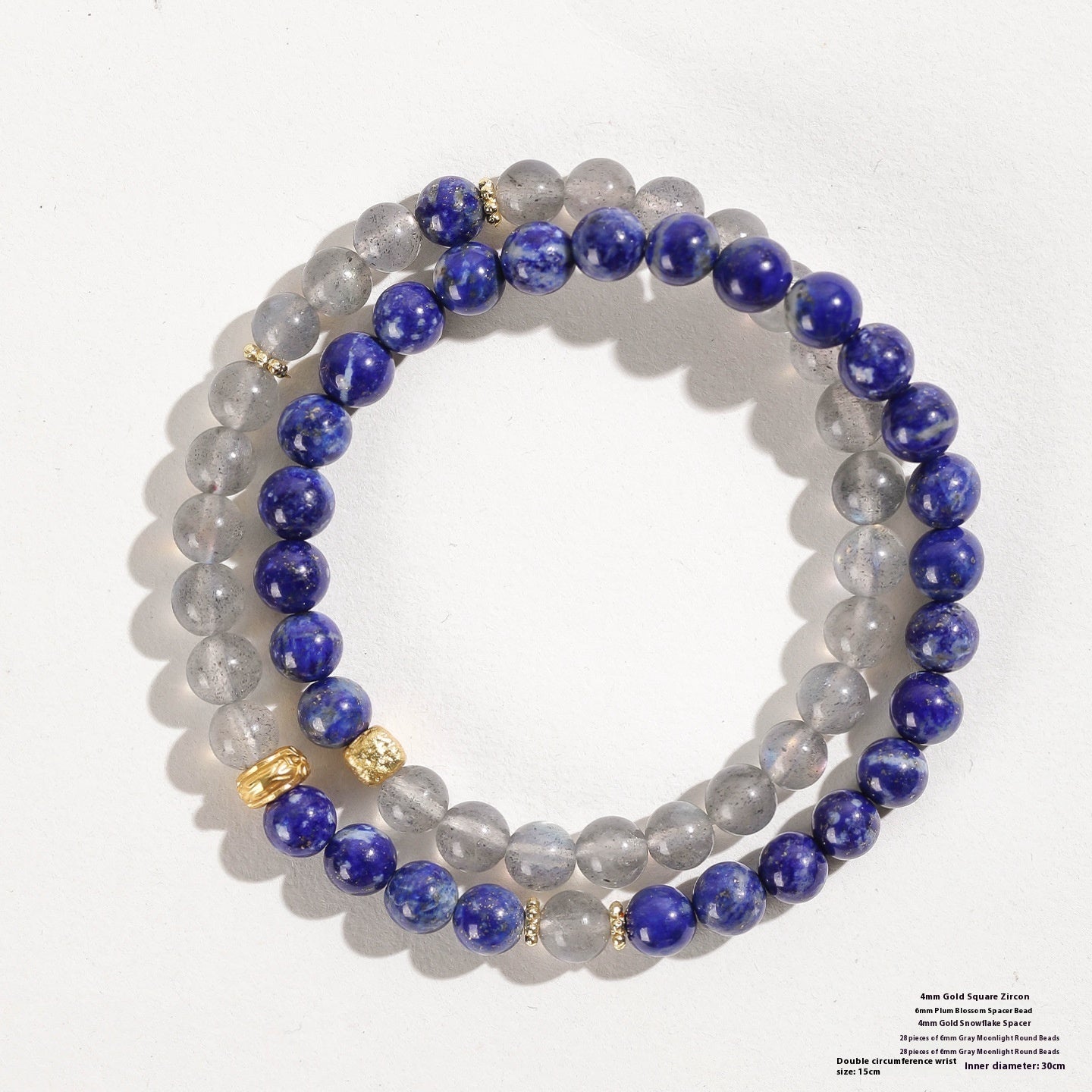 Natural Green Gold Stone Bracelet Women's Light Luxury Minority Exquisite