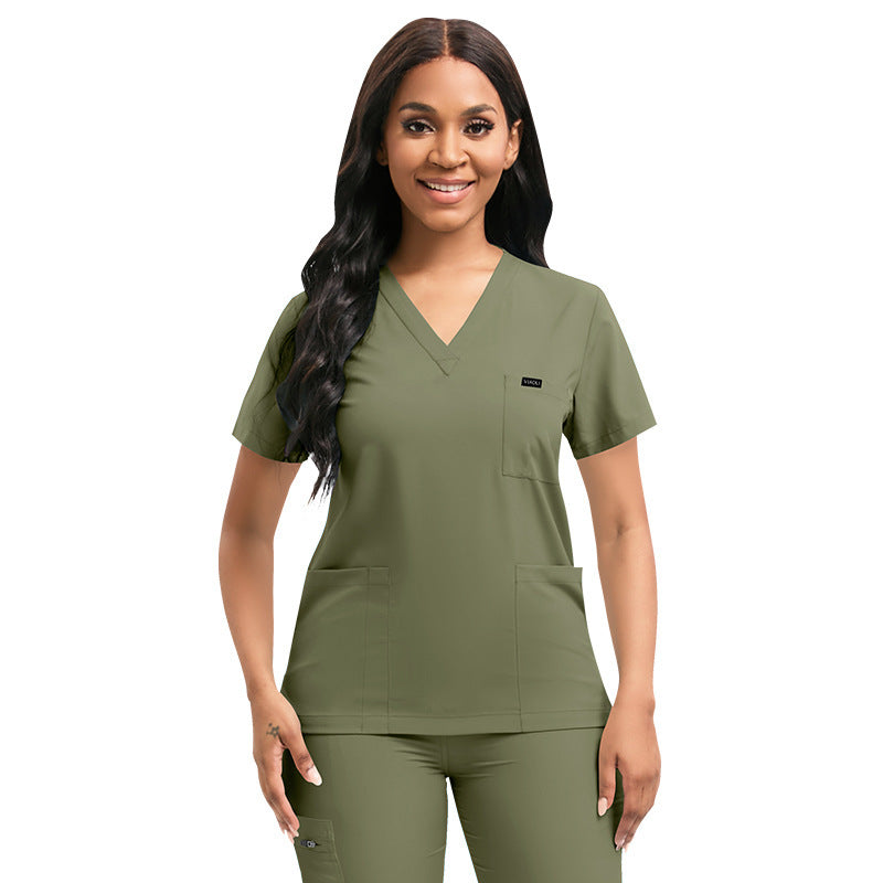 Pet Clinic Nurse Work Clothes Frosted Suit