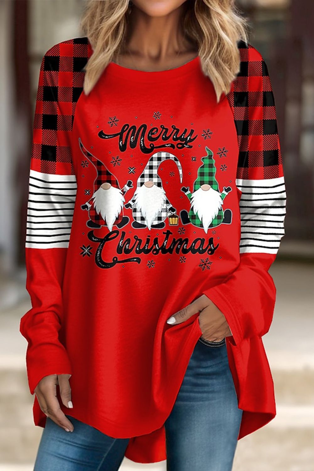 Women's Street Long-sleeved Sports T-shirt Top