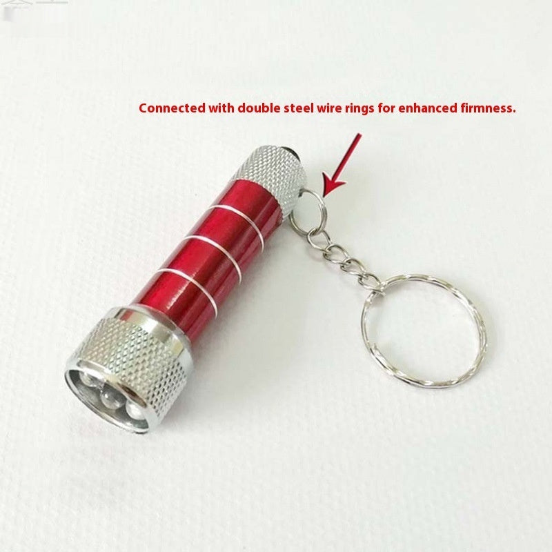 Mini 5led Lamp Flashlight Keychain Lighting