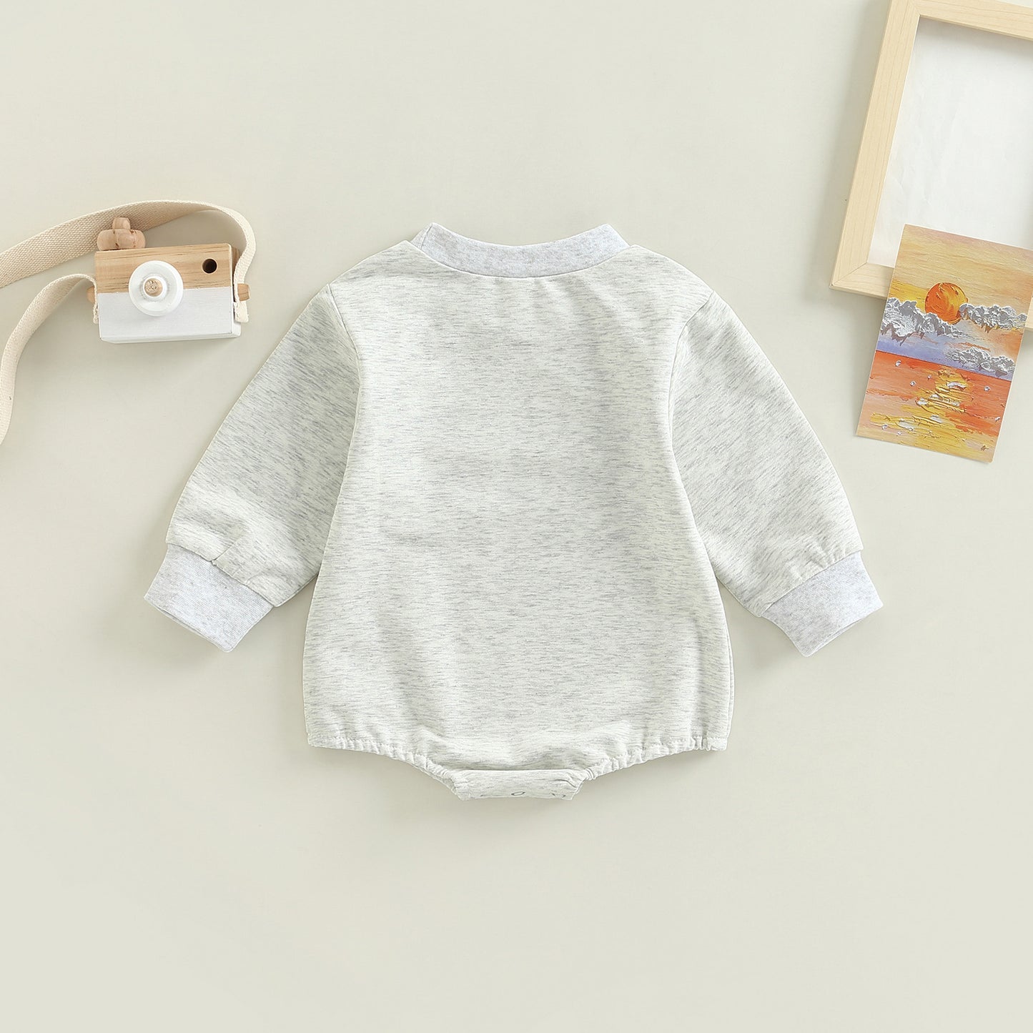 Boys' And Girls' Simple One-piece Romper