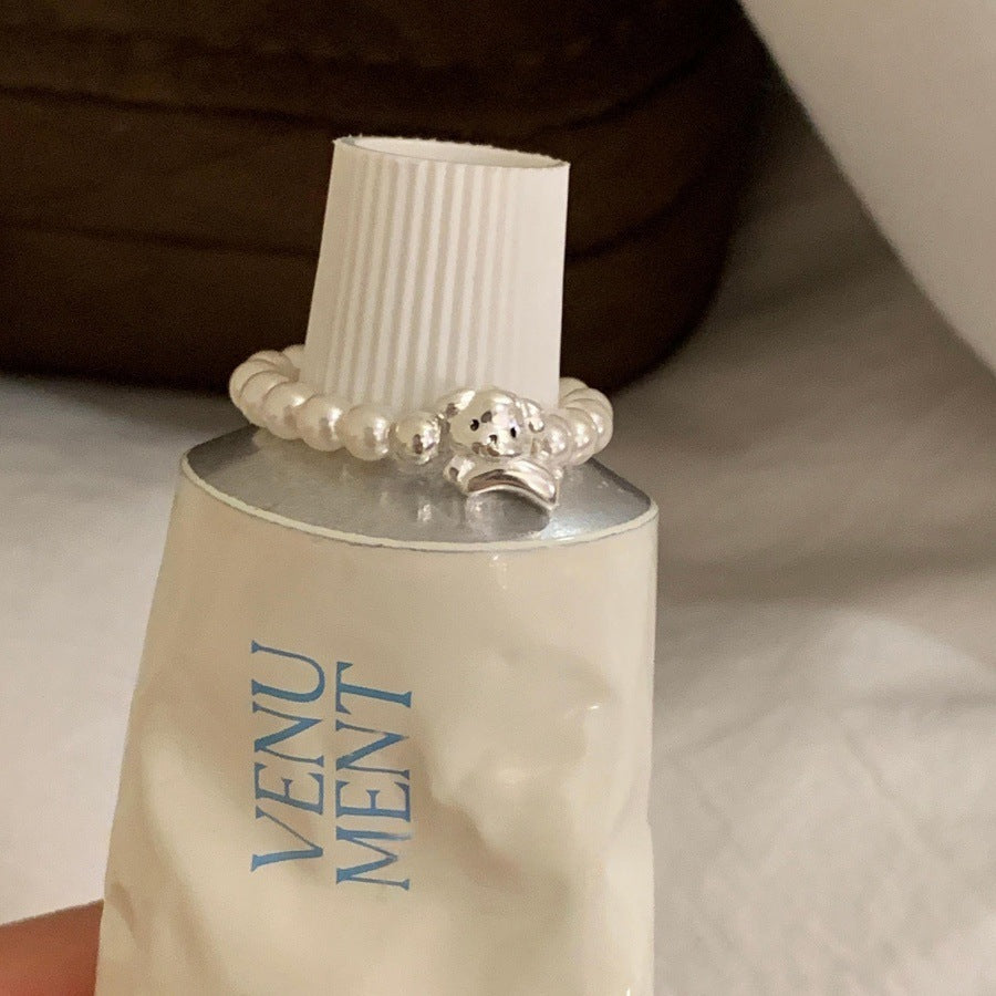 925 Sterling Silver Simple Bracelet Non-fading All-matching Little Finger Ring