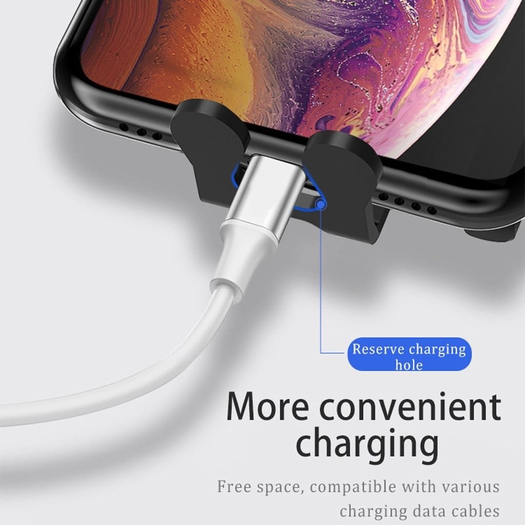 10W Wireless Triangle Mount Automatic Clamping Car Fast Charger